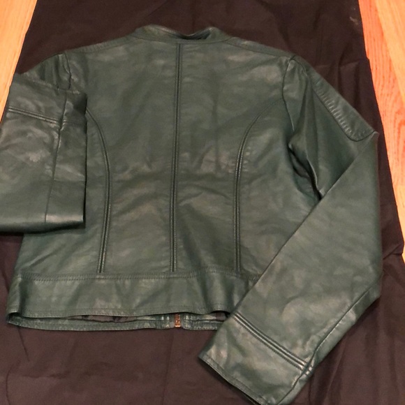 60% polyurethane, 40% varicose Moto Jacket - Picture 3 of 5